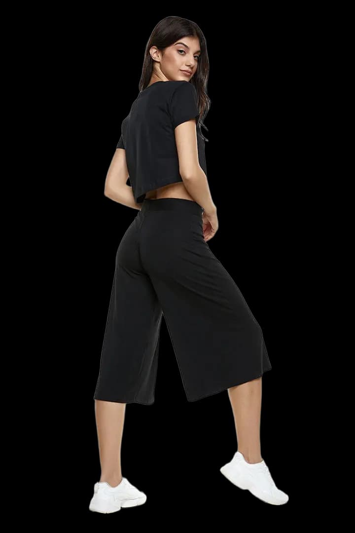 Μπλουζάκι μακό κοντό (CROP TOP) #1224 -  5