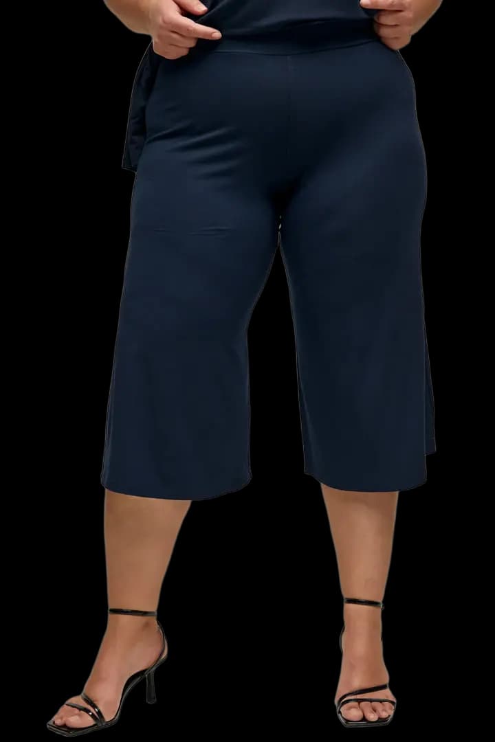 Ζιπ Κιλότ viscoze PLUS SIZE #1293 - Προϊόν