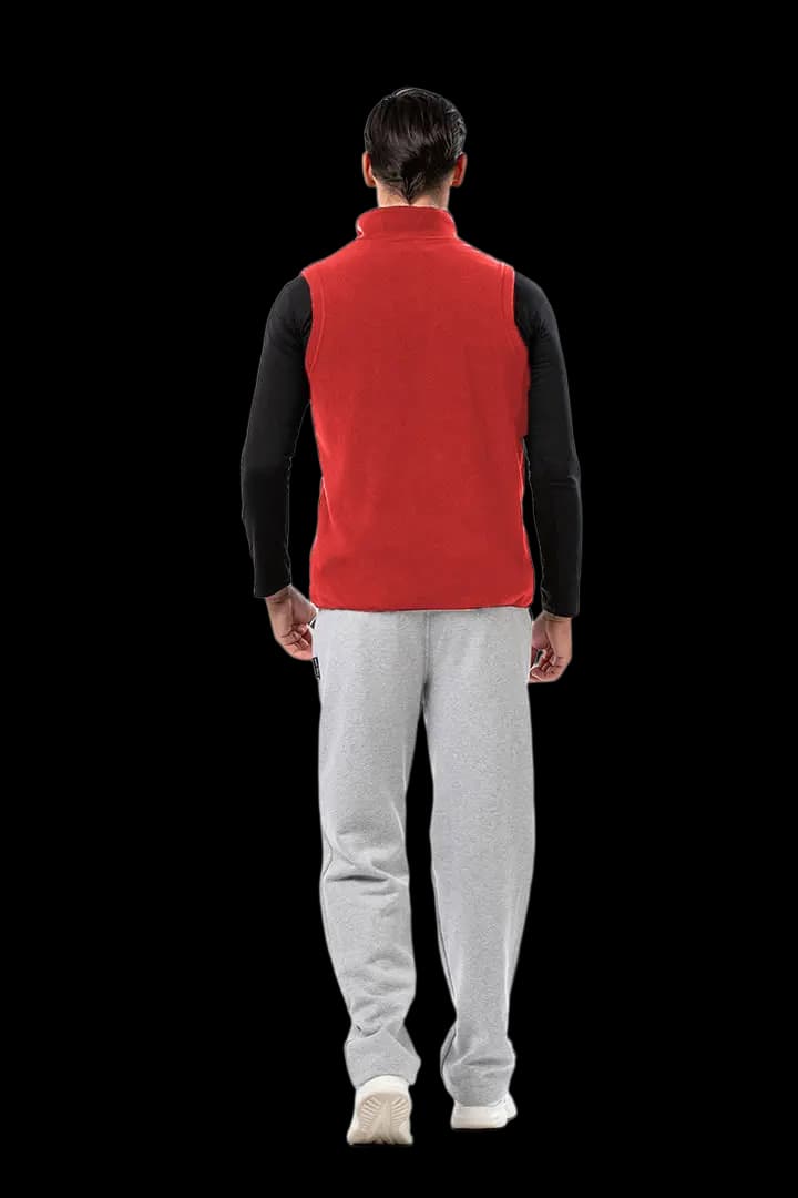 Γιλέκο fleece με γιακά και τσέπες #1364 -  2
