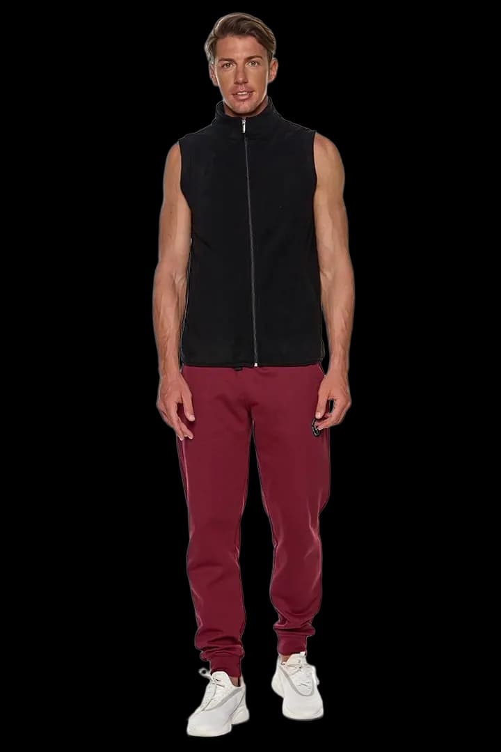 Γιλέκο fleece με γιακά και τσέπες #1364 -  3