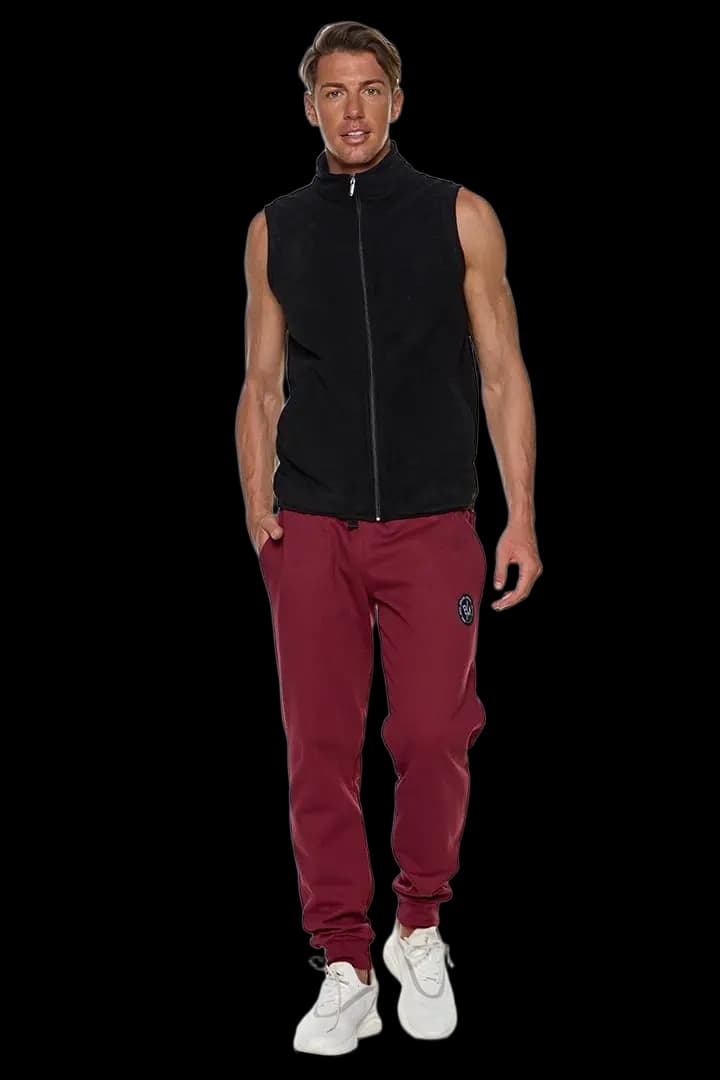 Γιλέκο fleece με γιακά και τσέπες #1364 -  2