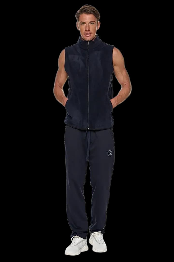 Γιλέκο fleece με γιακά και τσέπες #1364 -  8
