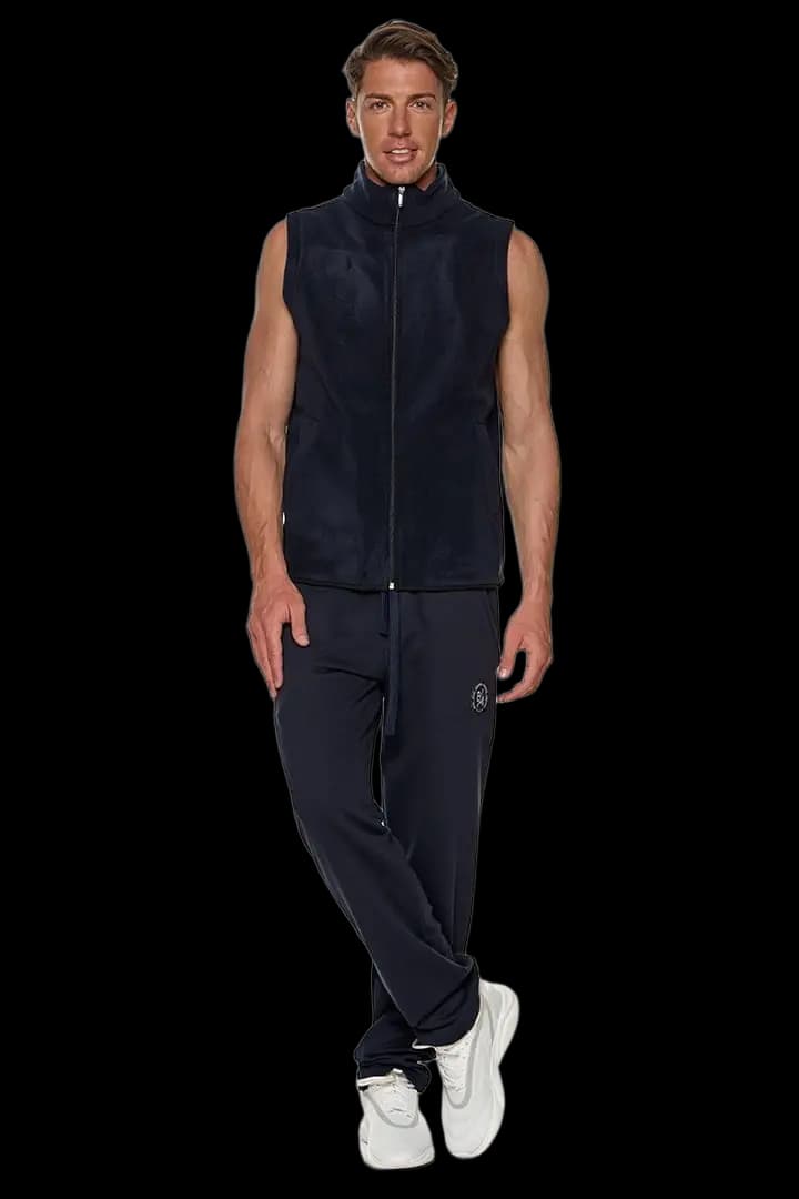 Γιλέκο fleece με γιακά και τσέπες #1364 -  7