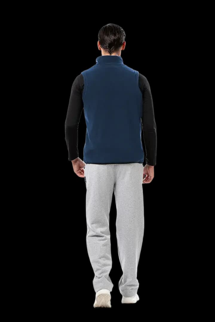 Γιλέκο fleece με γιακά και τσέπες #1364 -  2