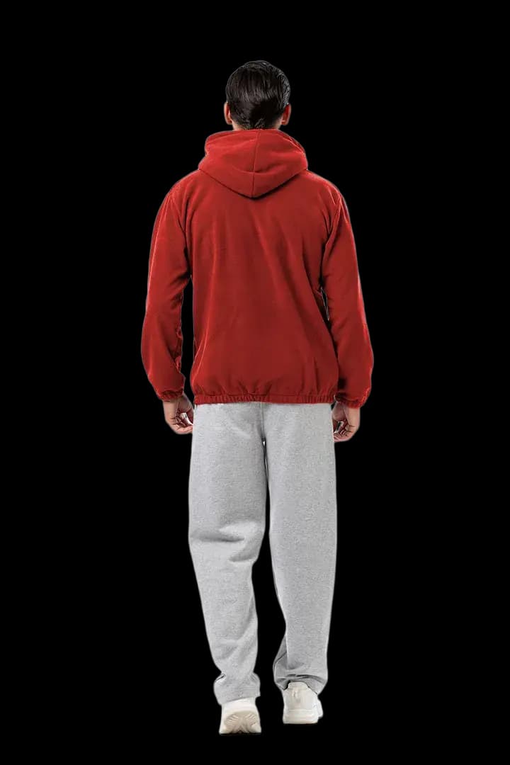 Ζακέτα fleece με κουκούλα #1375 -  2