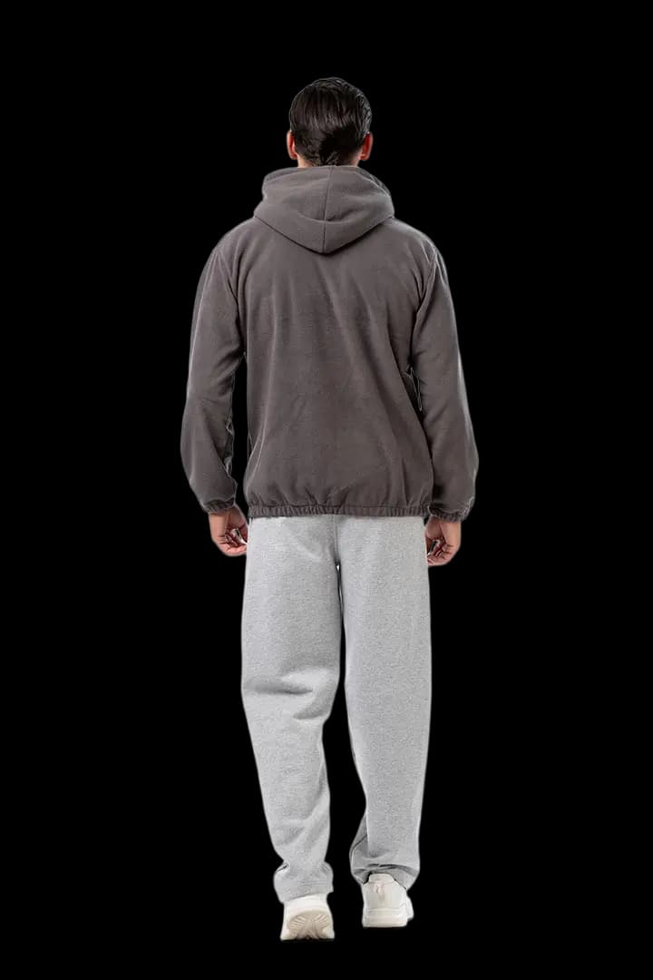 Ζακέτα fleece με κουκούλα #1375 -  2