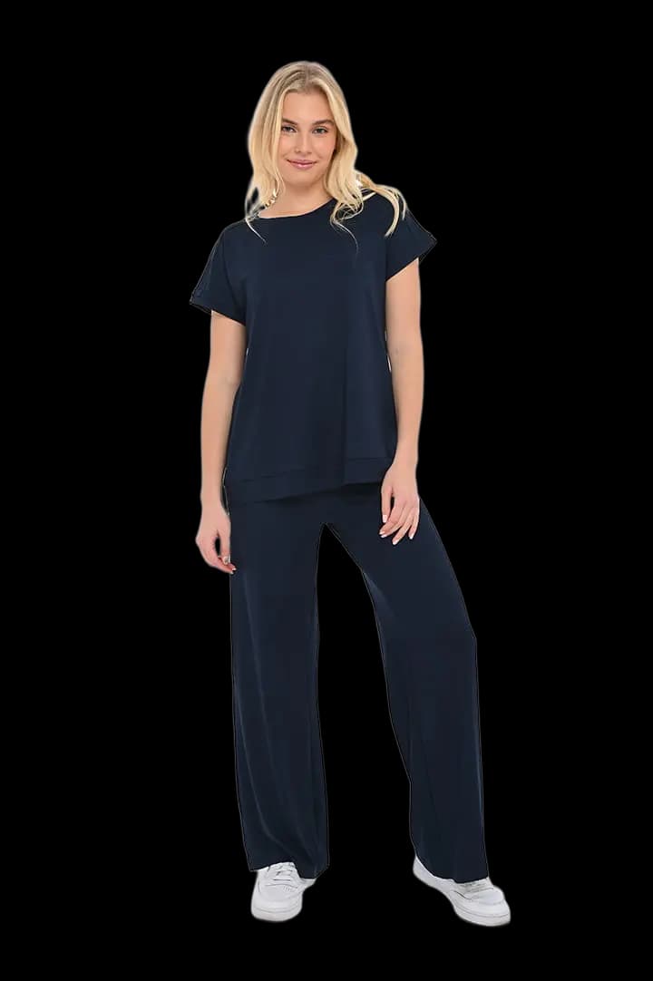 Παντελόνα viscose lycra ψιλή #1396 -  2