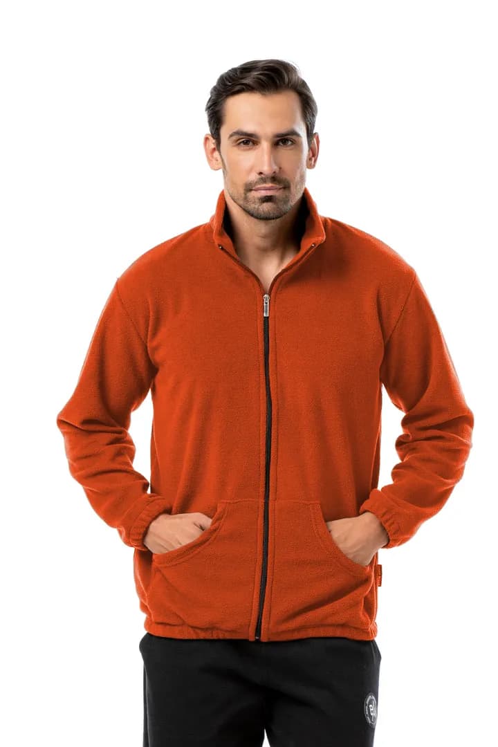 Ζακέτα fleece #575 - Πορτοκαλί