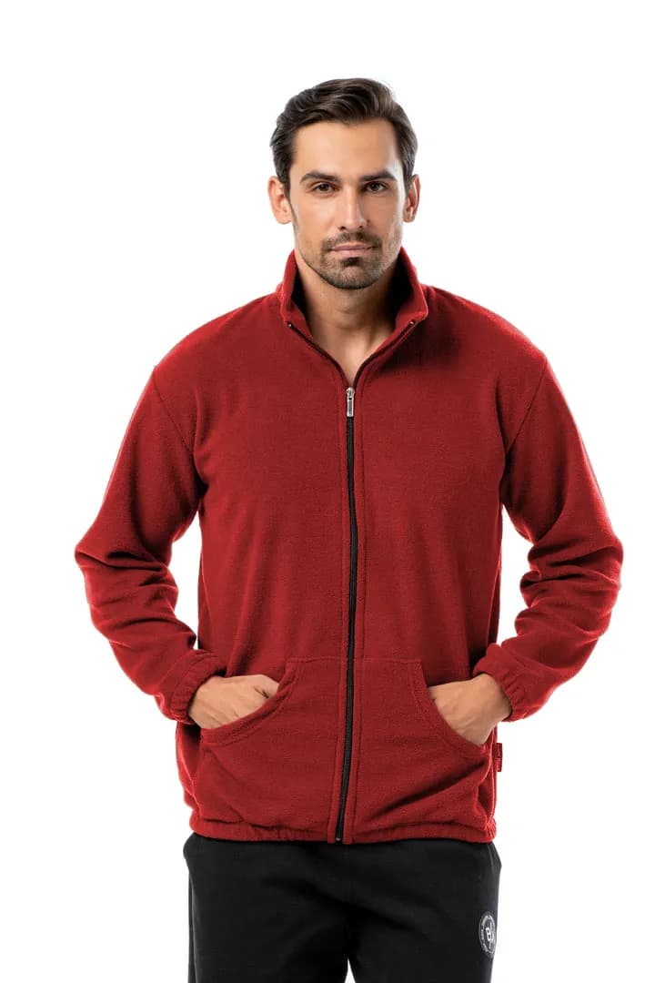 Ζακέτα fleece #575 - Κόκκινο