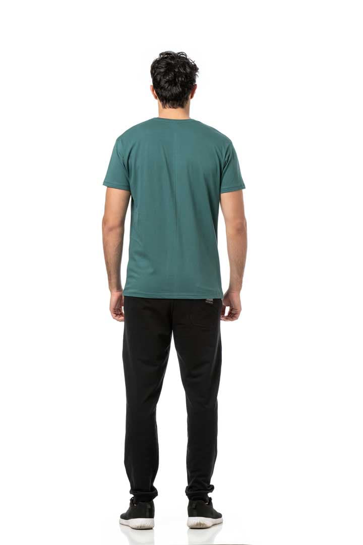 Μπλούζα Υπερμέγεθος μακό πενιέ με λαιμόκοψη #B001Υ - Κυπαρισσί -  4