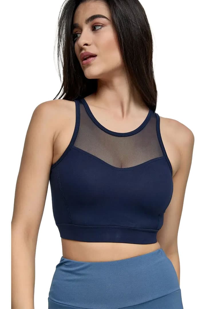 Μπουστάκι Dry Fit #1030 - Μπλε -  4