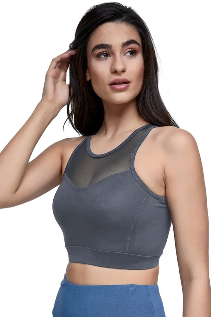 Μπουστάκι Dry Fit #1030 - Ποντικί -  4