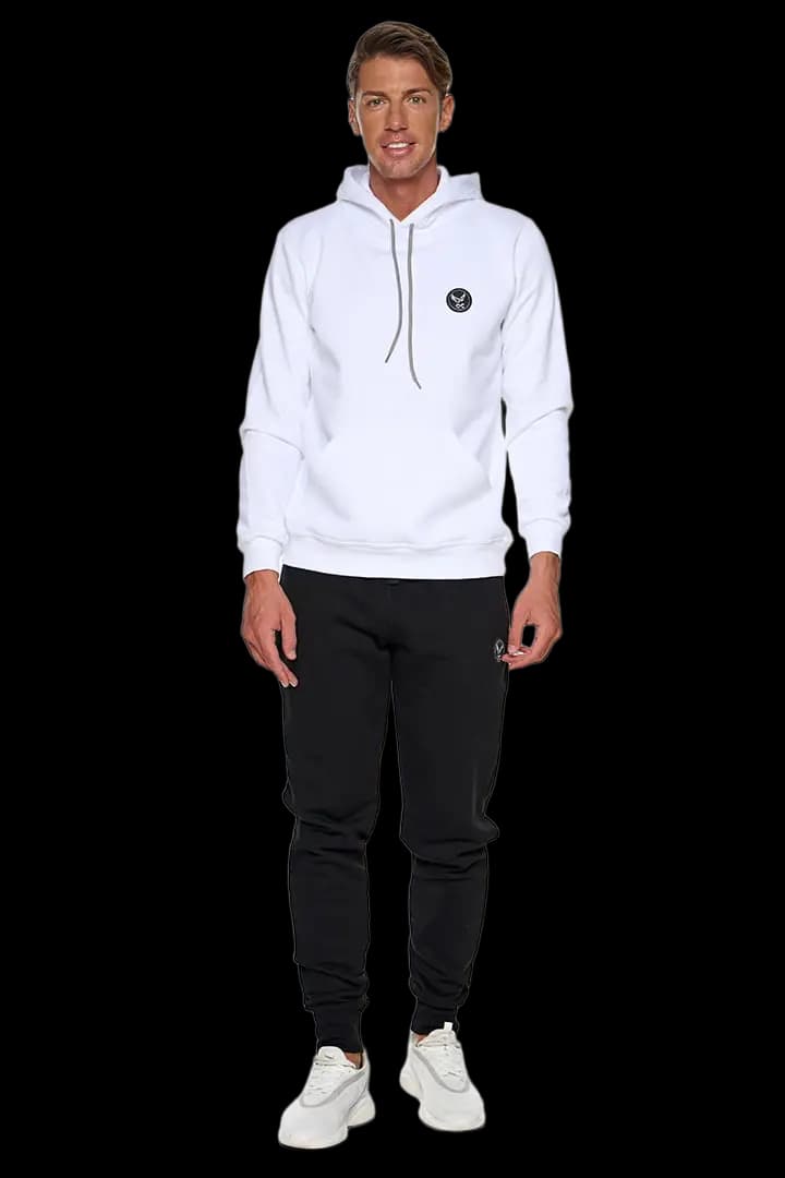 Μπλούζα UNISEX τρίκλωνη με κουκούλα #B003m -  5