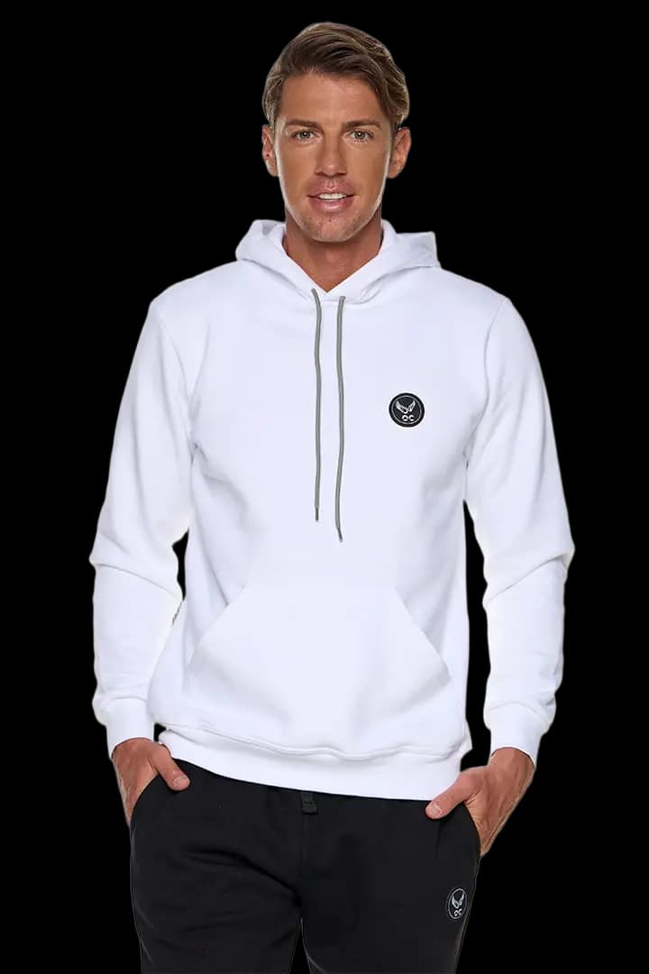 Μπλούζα UNISEX τρίκλωνη με κουκούλα #B003m -  4