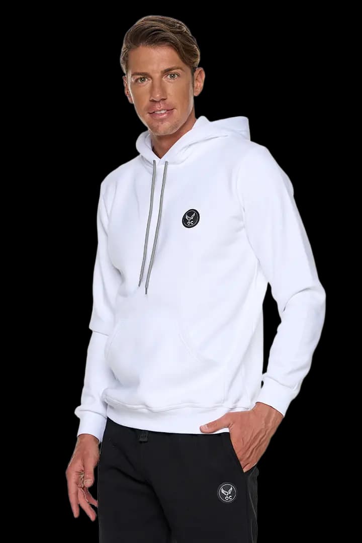 Μπλούζα UNISEX τρίκλωνη με κουκούλα #B003m -  3