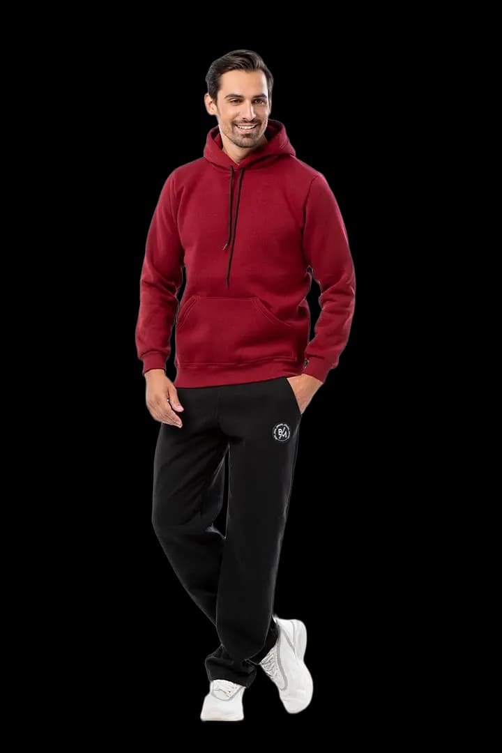 Μπλούζα UNISEX τρίκλωνη με κουκούλα #B003m -  4