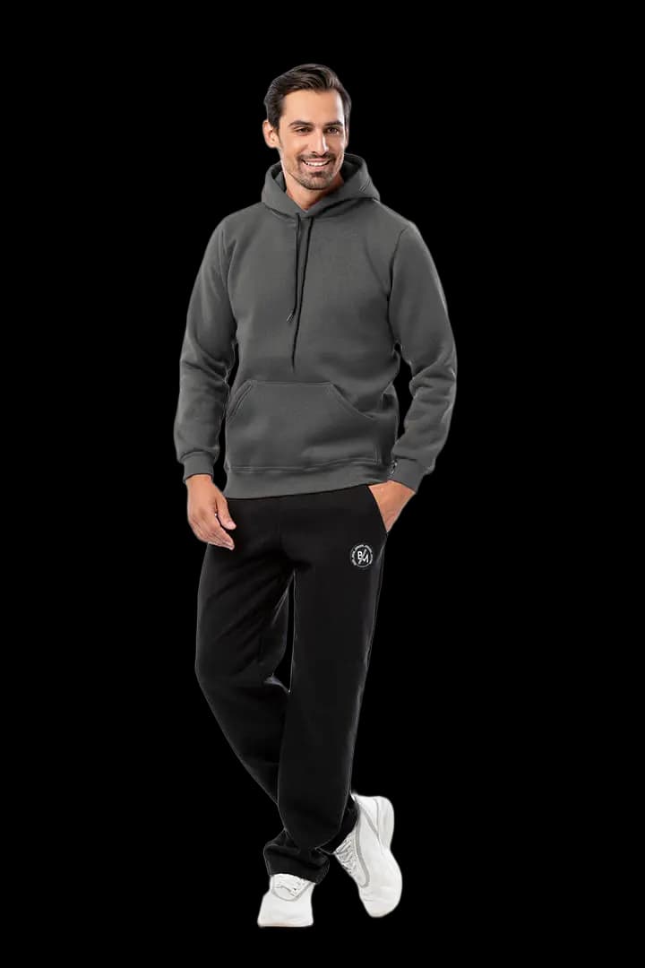 Μπλούζα UNISEX τρίκλωνη με κουκούλα #B003m -  4