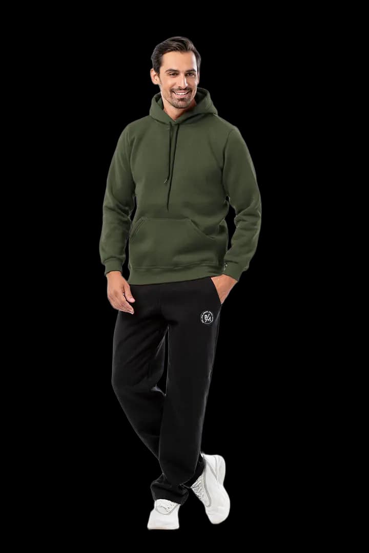 Μπλούζα UNISEX τρίκλωνη με κουκούλα #B003m -  4