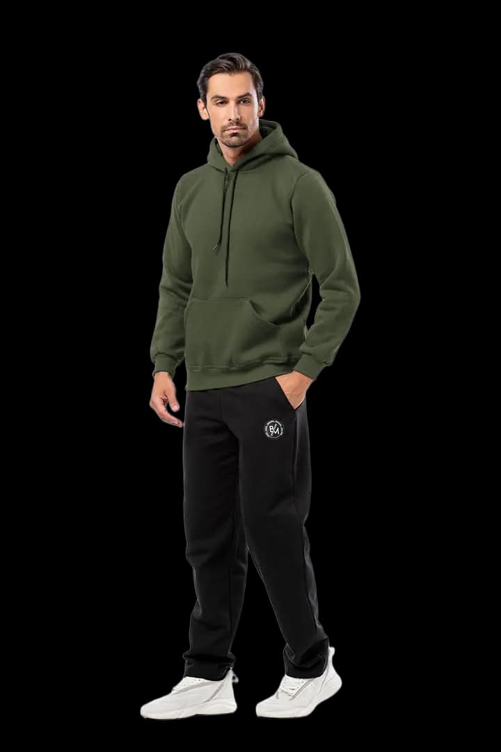 Μπλούζα UNISEX τρίκλωνη με κουκούλα #B003m -  3
