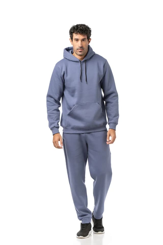 Μπλούζα τρίκλωνη με κουκούλα και μάρσιπο  #1468